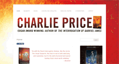 Desktop Screenshot of charliepriceauthor.com